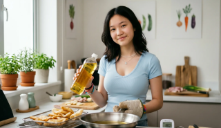 Pengaruh Suhu Minyak terhadap Kerenyahan Makanan